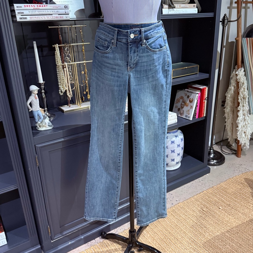 NYDJ Marilyn Straight Jeans – Size 0P
